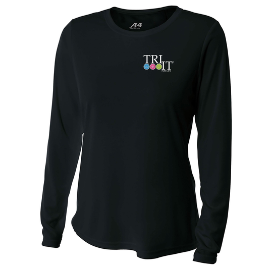 A4 Women’s Cooling Performance Long Sleeve Tee
