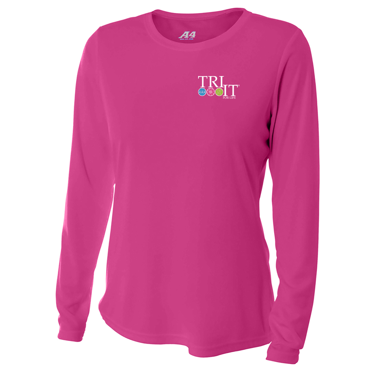 A4 Women’s Cooling Performance Long Sleeve Tee