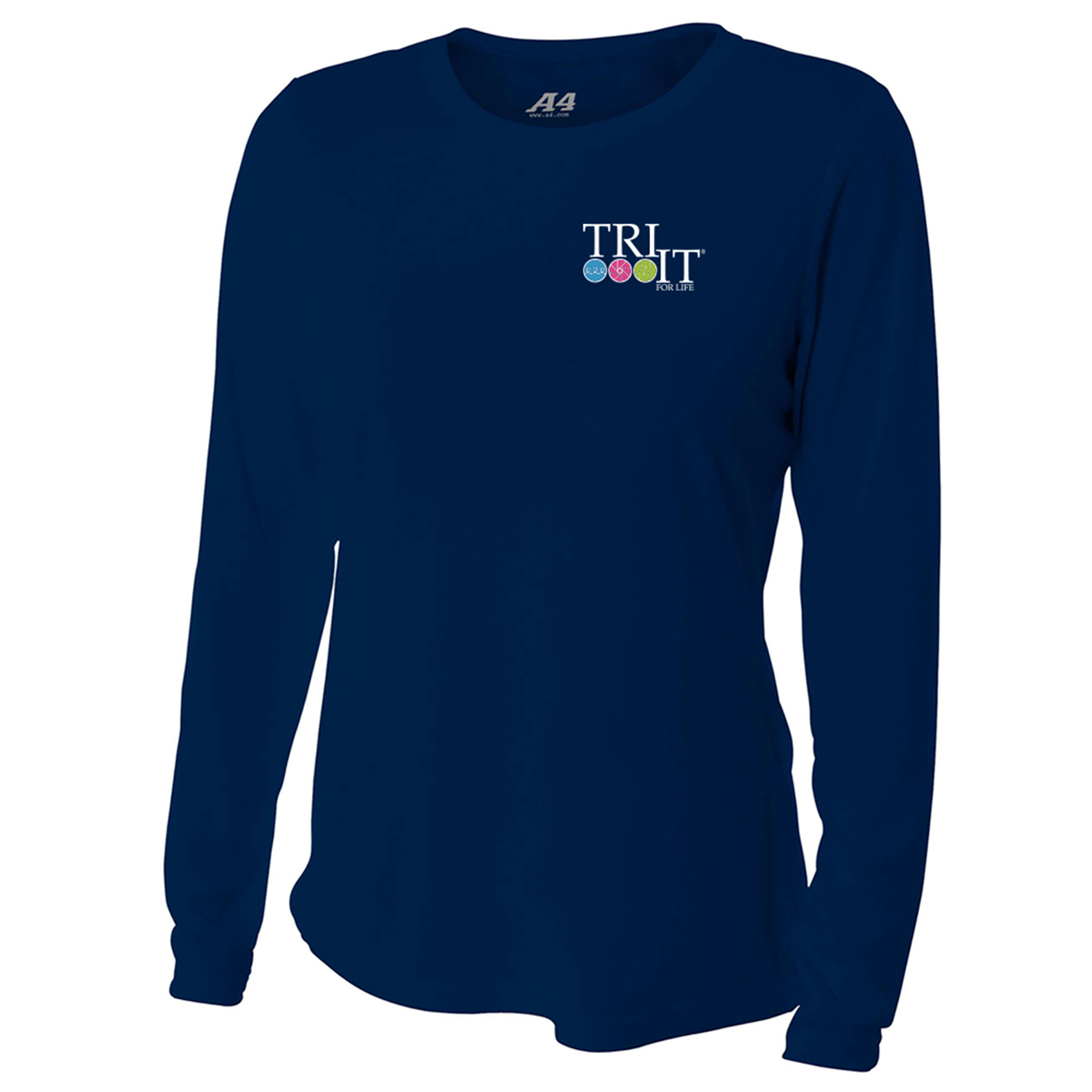 A4 Women’s Cooling Performance Long Sleeve Tee